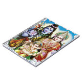 Ganesh, Shiva und Parvati, Lord Ganesha, Durga Notizblock (Linke Seite)