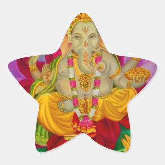 Ganesh Stern-Aufkleber