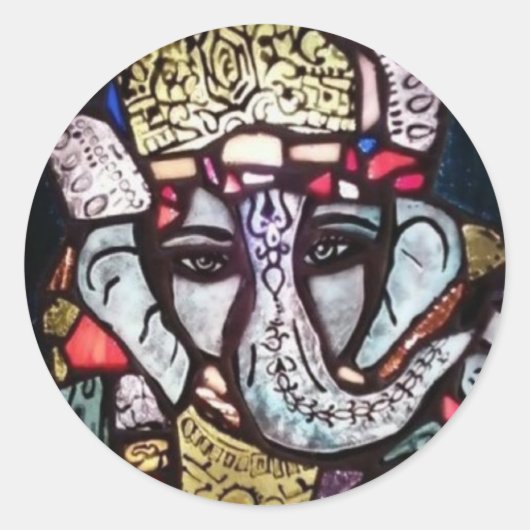 Ganesh Stickers (Vorderseite)