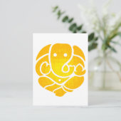 GANESH SUN SHINES POSTKARTE (Stehend Vorderseite)