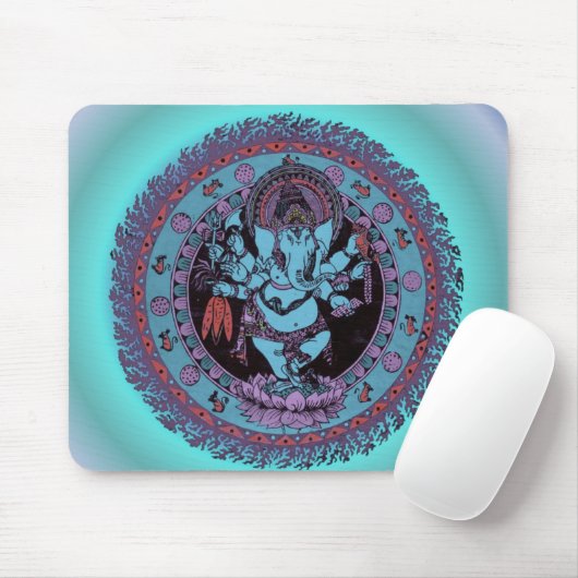 Ganesh Tänzer Mousepad (Mit Mouse)