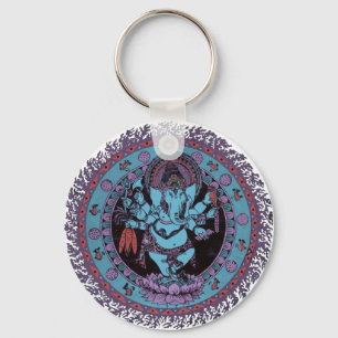 Ganesh Tänzer Schlüsselanhänger
