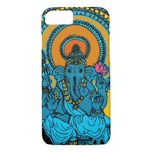 Ganesh-Telefonzelle 6 Case-Mate iPhone Hülle (Rückseite)