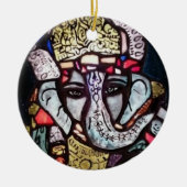 Ganesh Verzierung Keramik Ornament (Vorne)