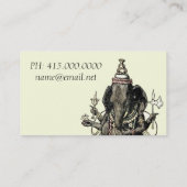 Ganesh Visitenkarte (Rückseite)
