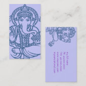 Ganesh Visitenkarte (Vorne/Hinten)
