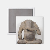 Ganesh von Tuol Pheak Kin Magnet (Vorderseite/Rückseite)