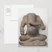 Ganesh von Tuol Pheak Kin Postkarte (Vorne/Hinten)