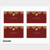 Ganesh Wedding Stickers (Blatt)