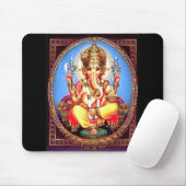 Ganesha (गणेश) indischer Elefant Mousepad (Mit Mouse)