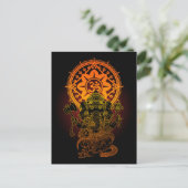 Ganesha 02 postkarte (Stehend Vorderseite)