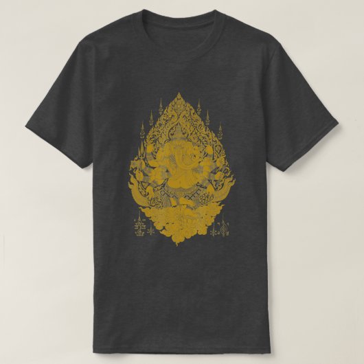 Ganesha Ancient God of India Hindu God Ganesh Tali T-Shirt (Design vorne)