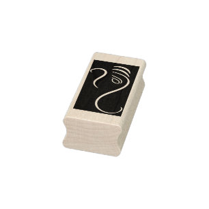 Ganesha Art Briefmarke Gummistempel