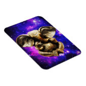 Ganesha auf einem Himmelshintermagnet Magnet (Rechte Seite)
