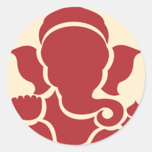 ganesha Aufkleber 2