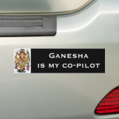 Ganesha Autoaufkleber - Version 6 (Auf Auto)
