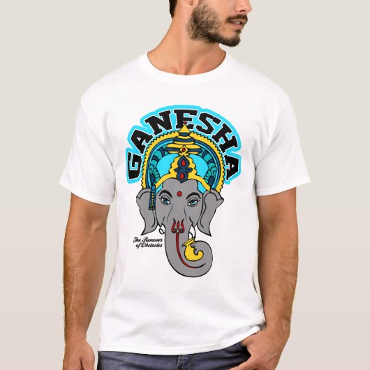 Ganesha Beseitigung von Hindernissen T-Shirt (Vorderseite)