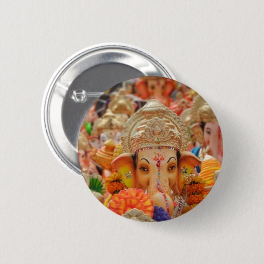 Ganesha Button (Vorne & Hinten)
