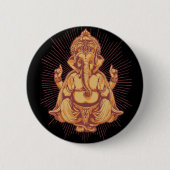 Ganesha Button (Vorderseite)