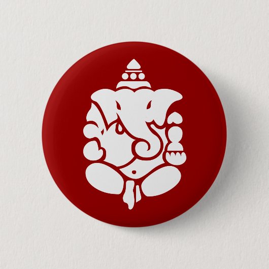 Ganesha Button (Vorderseite)