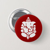 Ganesha Button (Vorne & Hinten)