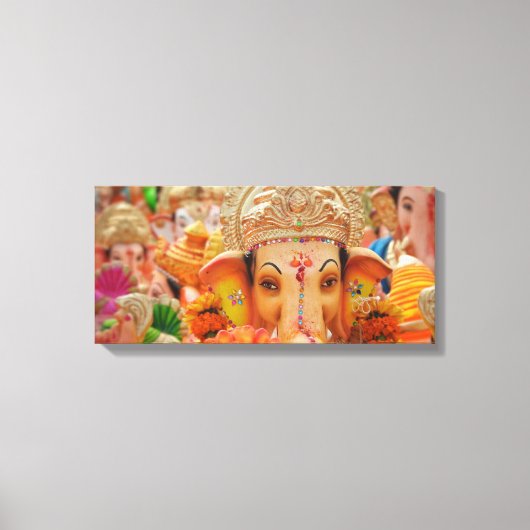 Ganesha Canvas Print Leinwanddruck (Vorderseite)
