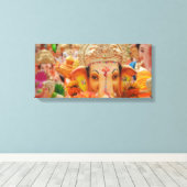 Ganesha Canvas Print Leinwanddruck (Insitu (Holzboden))