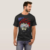 Ganesha-Cartoon. T-Shirt (Vorne ganz)