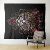 Ganesha Cat Wandteppich (Beispiel (Horizontal))