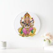 Ganesha Clock Große Wanduhr (Zuhause)