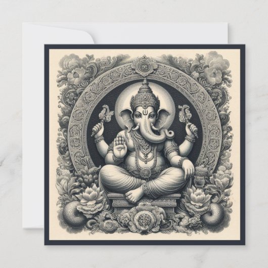 Ganesha Deity Karte (Vorderseite)