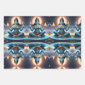 Ganesha, der Schirmherr der Künste und Wissenschaf Geschenkpapier Set (Vorderseite 2)
