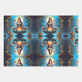 Ganesha, der Schirmherr der Künste und Wissenschaf Geschenkpapier Set (Vorderseite)