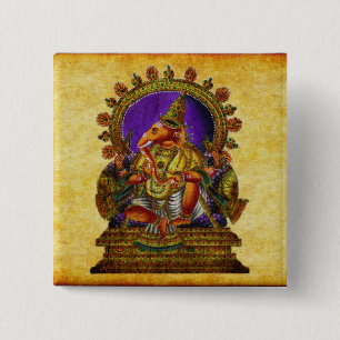 Ganesha Deva antique Button