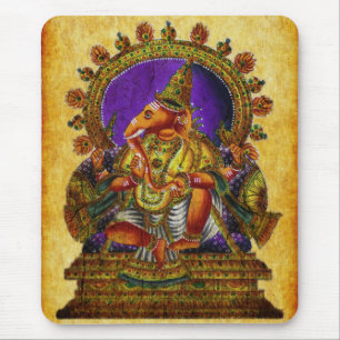 Ganesha Deva antique Mousepad