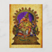 Ganesha Deva antique Postkarte (Vorderseite)