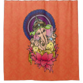GANESHA - Duschvorhang (Vorderseite)