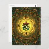 Ganesha - Erfolg, Sieg, Wohlstand, Wissen Postkarte (Vorne/Hinten)