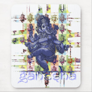 GANESHA   Erstellen Sie Ihren eigenen Hintergrund Mousepad