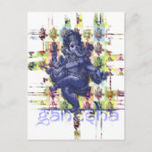 GANESHA | Erstellen Sie Ihren eigenen Hintergrund Postkarte (Vorderseite)