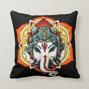 ganesha, exotisches Kissen
