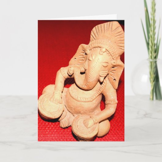 Ganesha Feiertagskarte (Vorderseite)