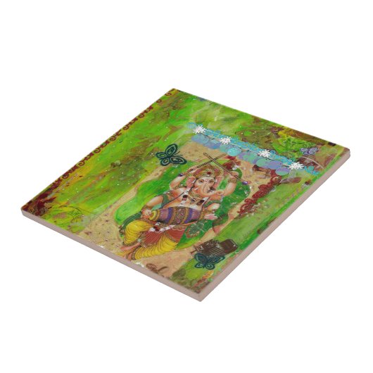 Ganesha Fliese (Seite)