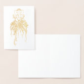 Ganesha-Folie Grußkarte Folienkarte (Anzeige)