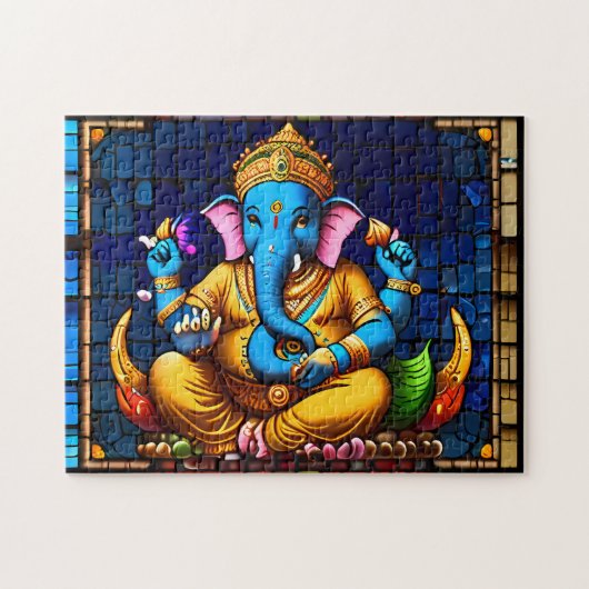 Ganesha - Ganapati Deity God of India Puzzle (Horizontal)