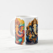 Ganesha, Ganesch, Ganapati-Abbau von Hindernissen  Kaffeetasse (Vorderseite Links)