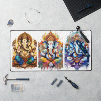 Ganesha, Ganesch, Ganapati-Abbau von Hindernissen  Schreibtischunterlage