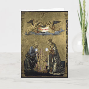 Ganesha Geburt Christi Feiertagskarte
