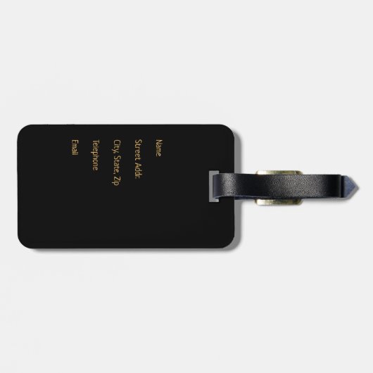 Ganesha Gepäckanhänger (Rückseite horizontal)