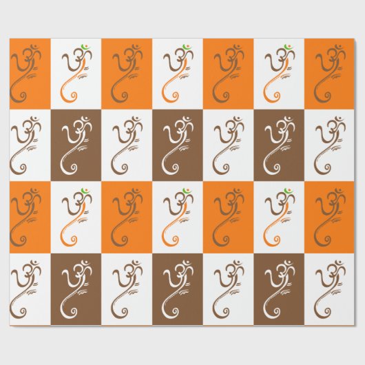 Ganesha-Geschenkpackung Geschenkpapier (Flach)
